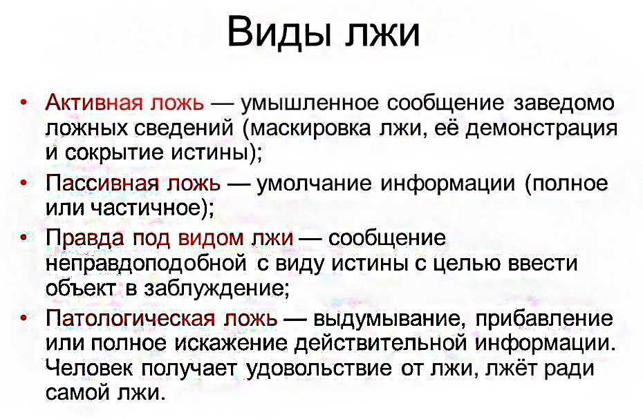 Почему мы верим в ложь