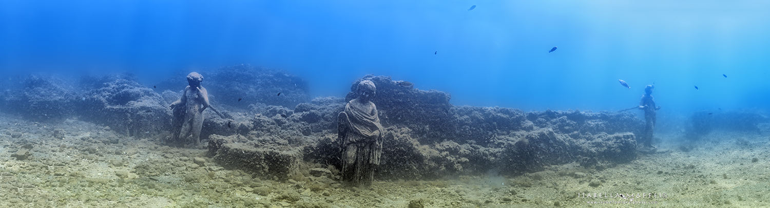 Древнеримский город Байи, затонувший у берегов Неаполя