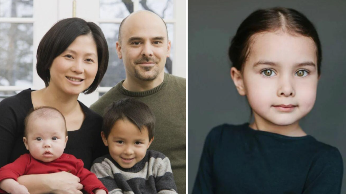 Мама китаянка, папа русский