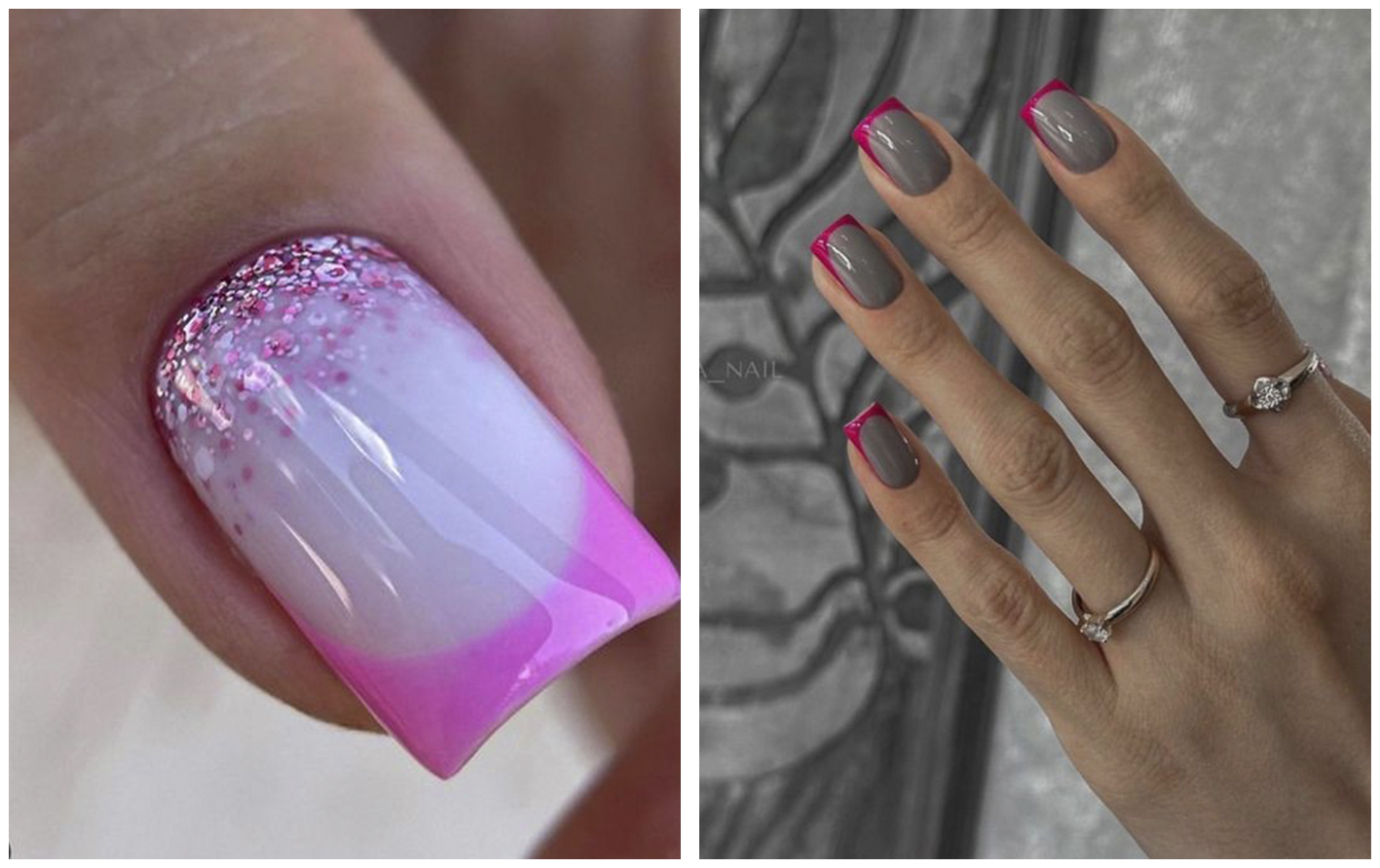 Французский маникюр в моде: +40 идей от классики до необычного исполнения