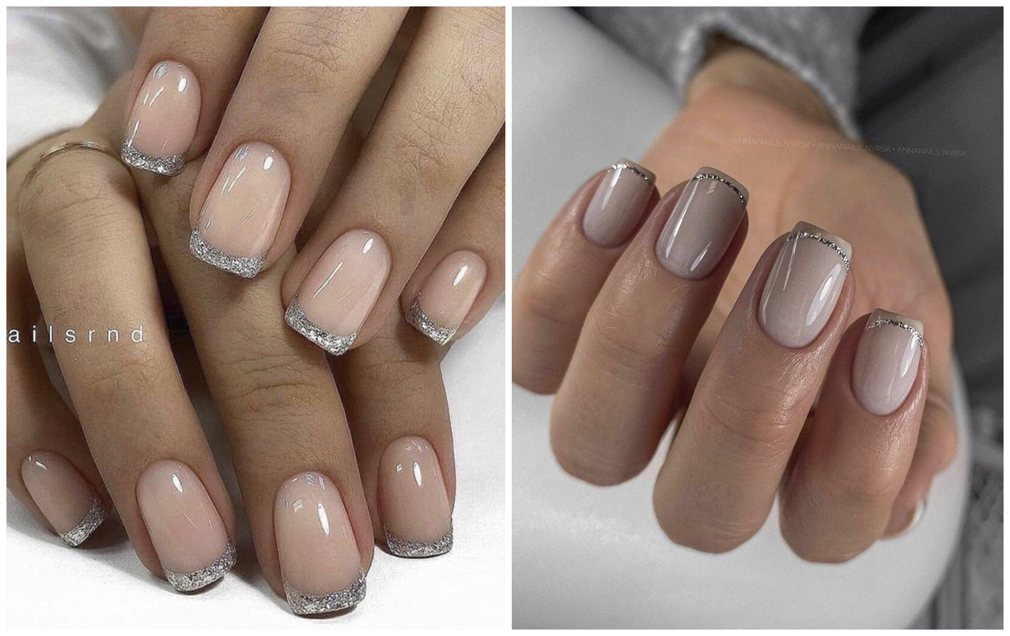 Французский маникюр в моде: +40 идей от классики до необычного исполнения