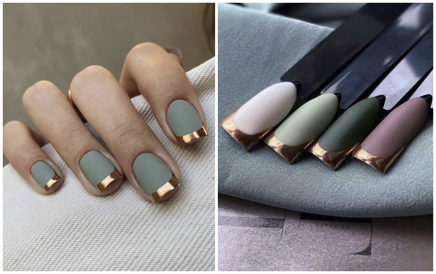 Французский маникюр в моде: +40 идей от классики до необычного исполнения