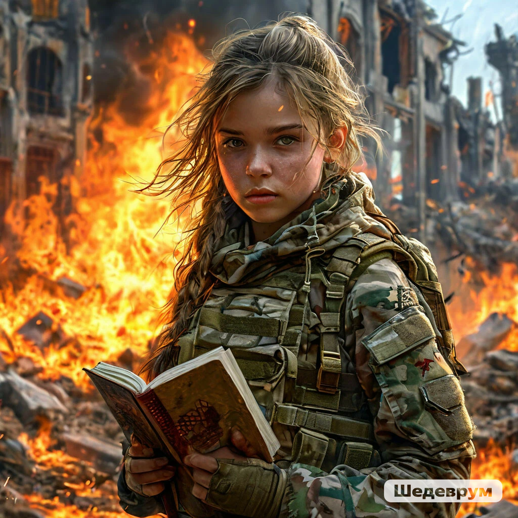 Вчерашняя школьница взяла в руки оружие и отправилась в зону СВО