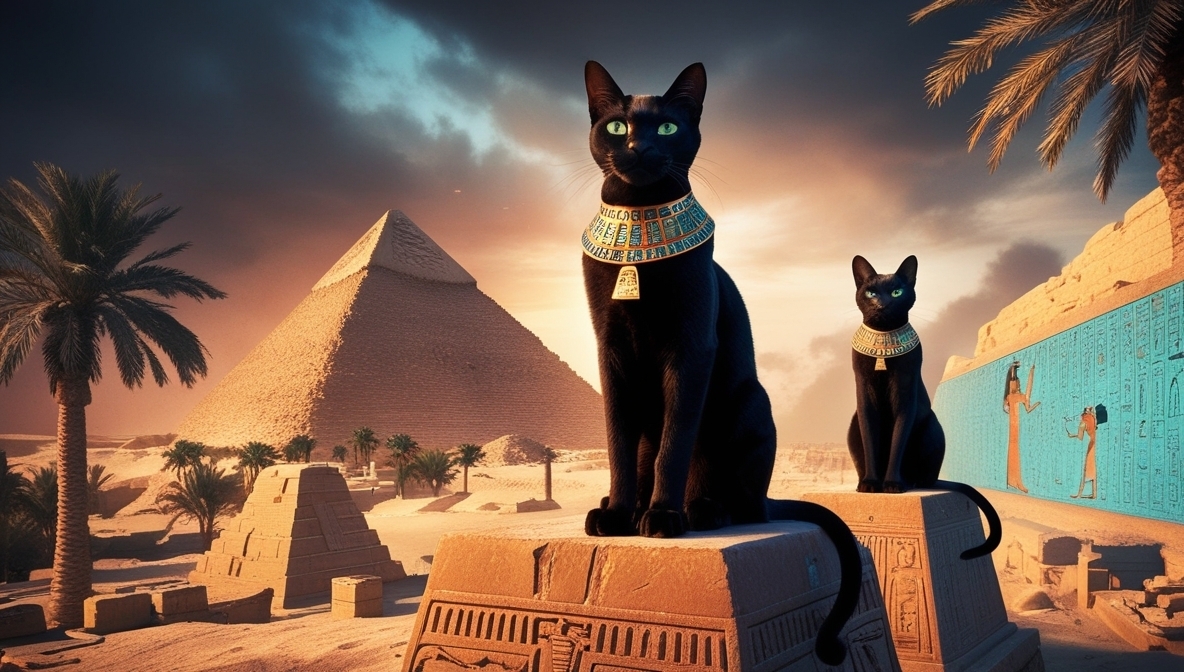 Кошачьи символы в разных культурах: взгляд кота Матвея!