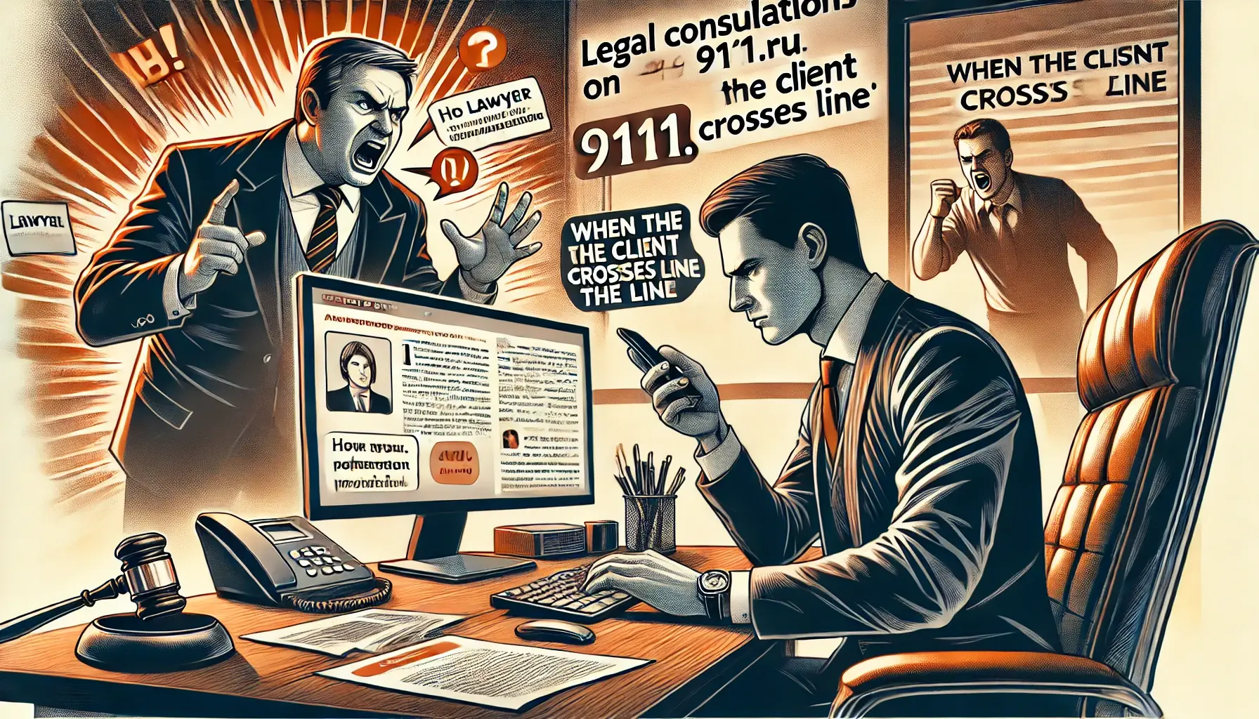 Когда помощь юриста встречается с агрессией: случай из моей практики 😠