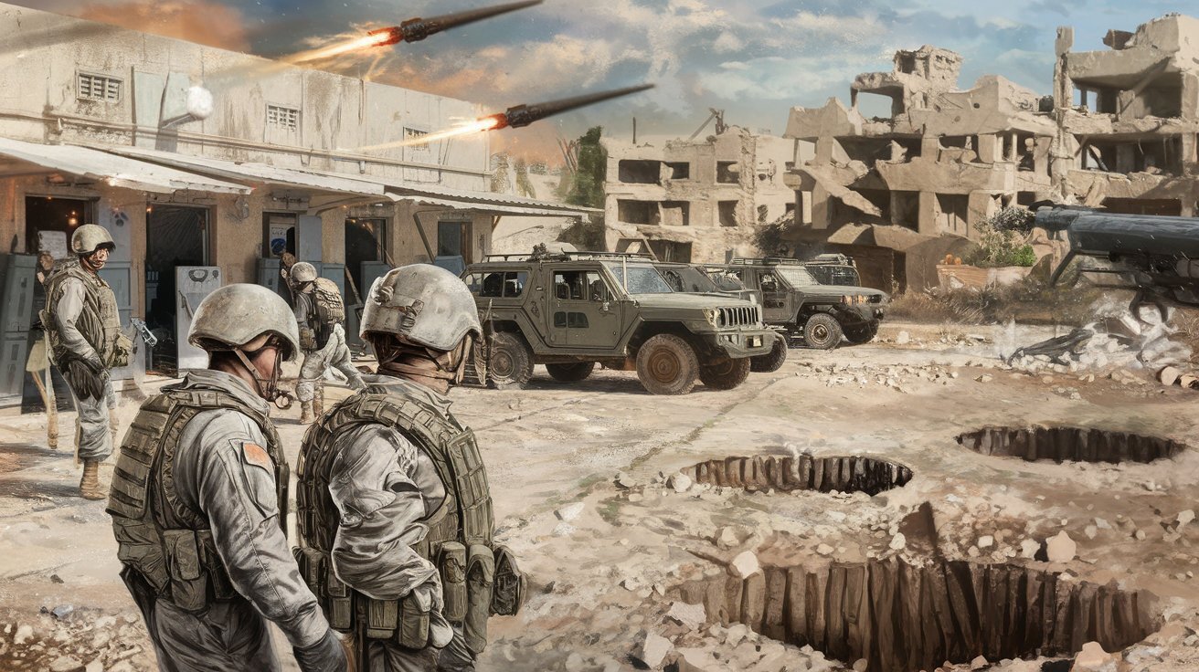 База США в Сирии подверглась ракетной атаке