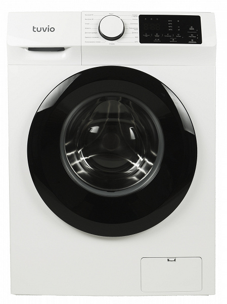 Технология чистоты будущего: Обзор встраиваемой стиральной машины с сушкой и паром Tuvio DBF88HW21
