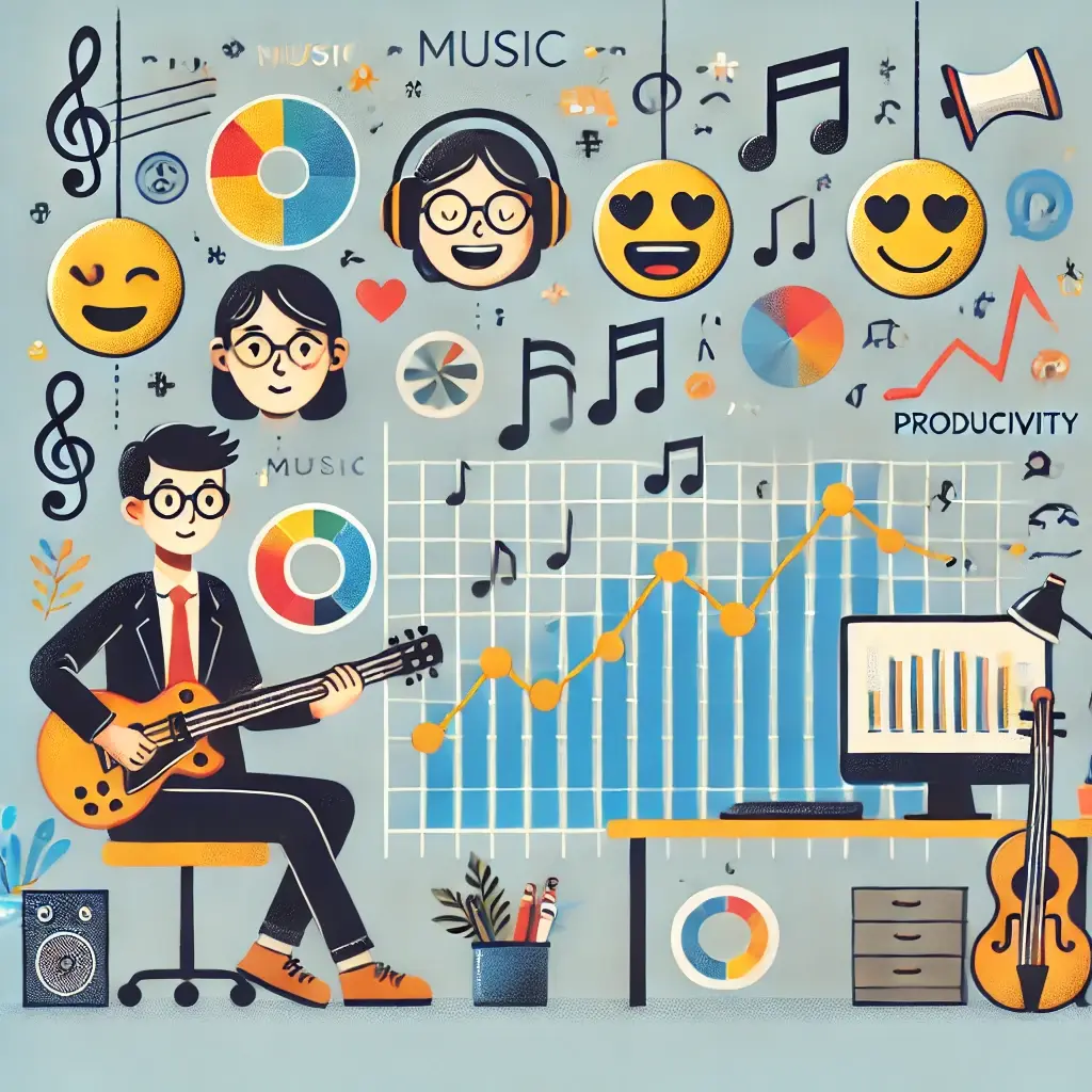"Как музыка влияет на наше настроение и продуктивность на работе"