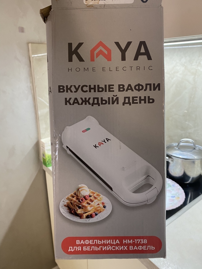Мой отзыв о товаре «ВАФЕЛЬНИЦА HM-1738 ДЛЯ БЕЛЬГИЙСКИХ ВАФЕЛЬ»