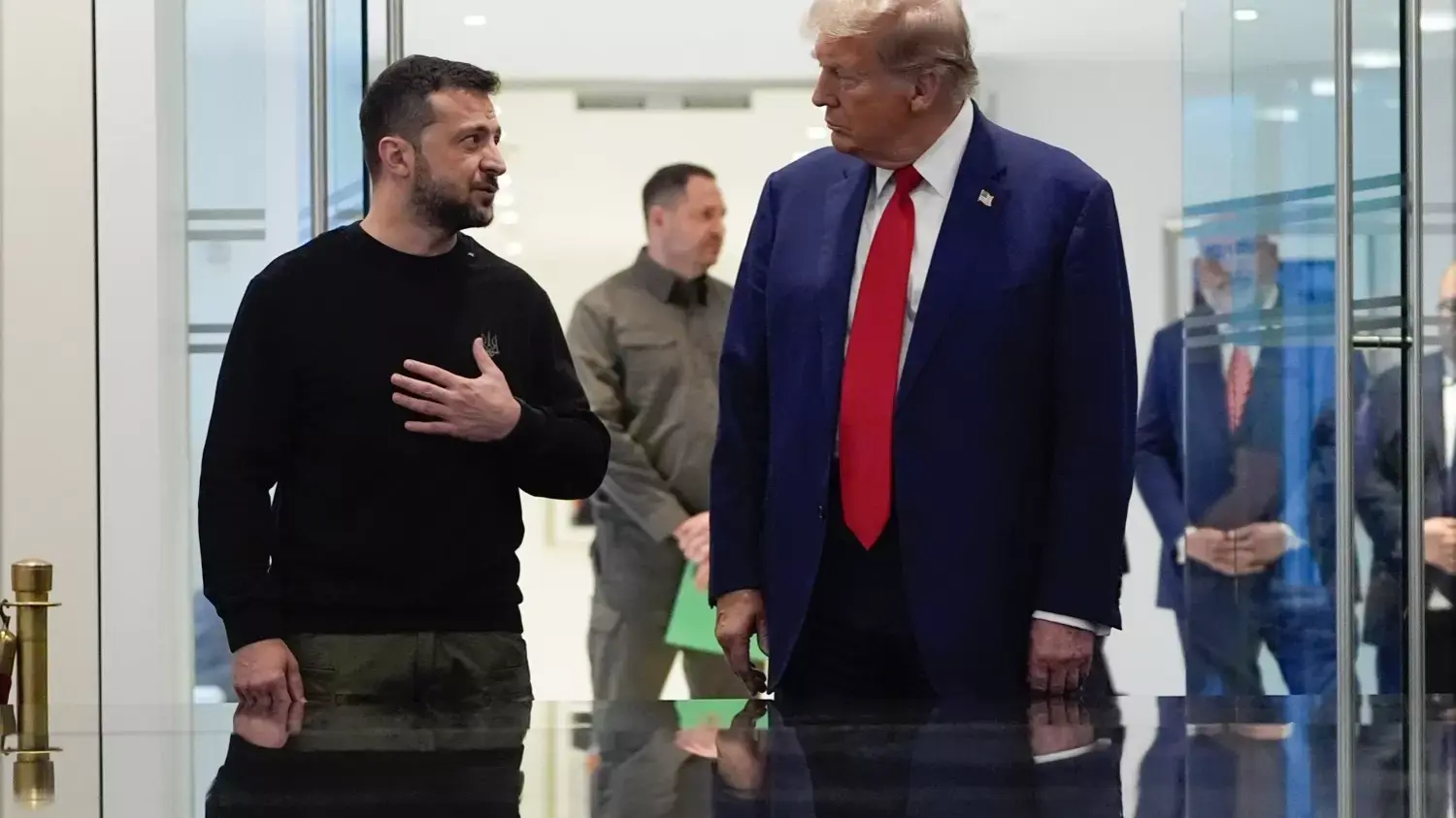 Поздравление Зеленского Трампа с победой на выборах