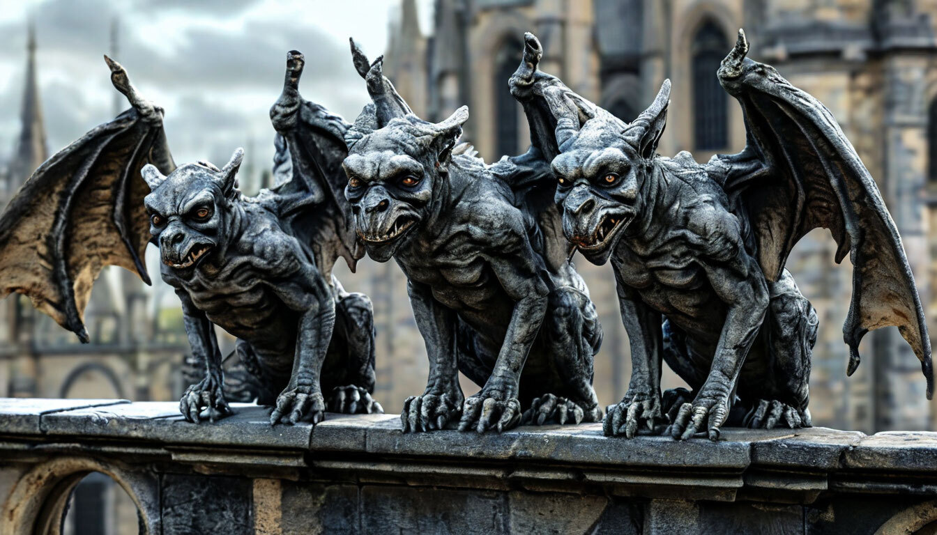 Мифические существа Санкт-Петербурга на страже города