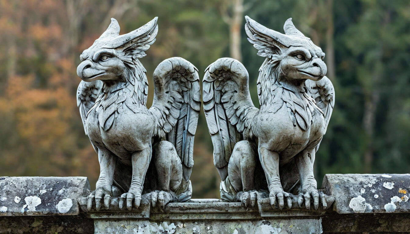 Мифические существа Санкт-Петербурга на страже города