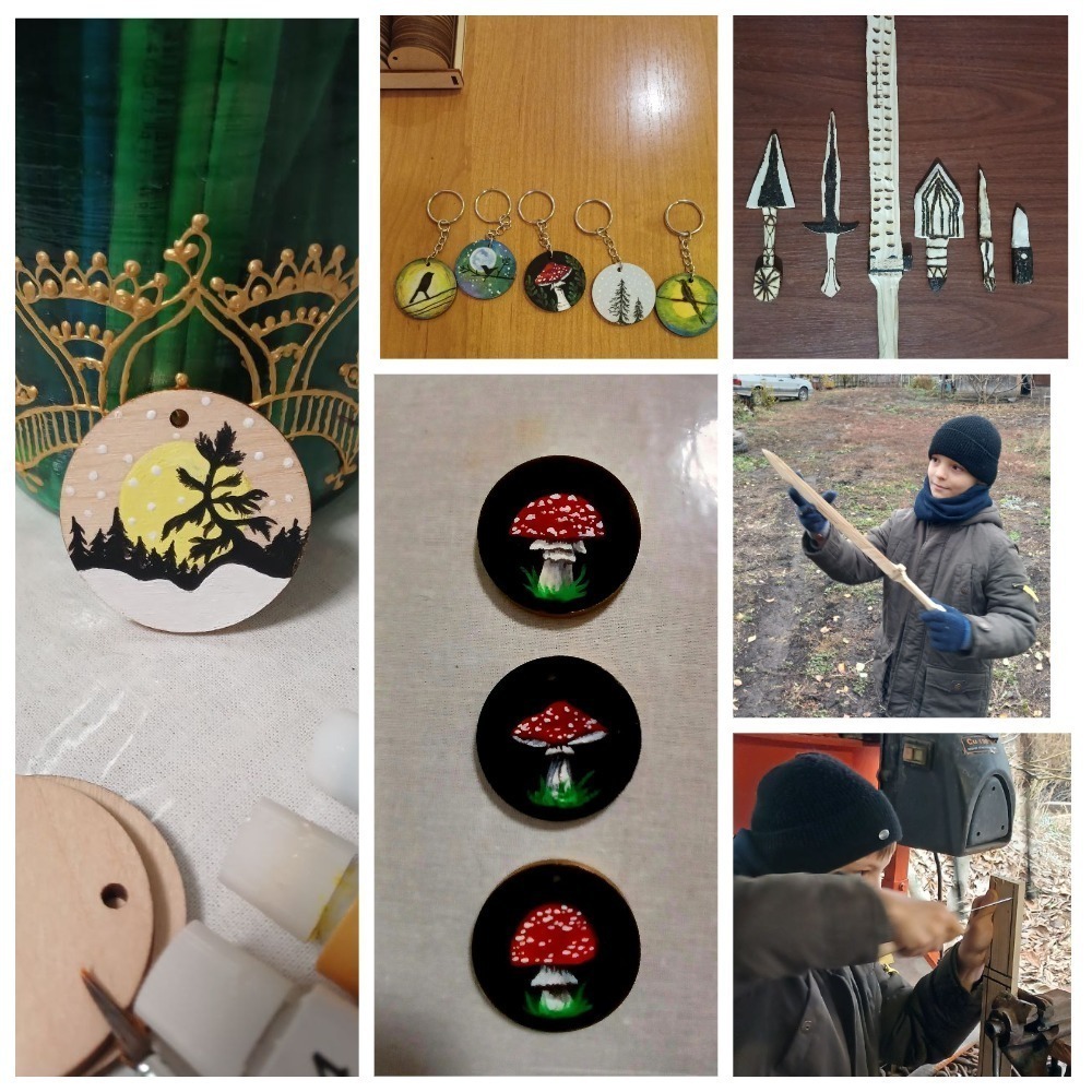 И все-таки деревянный меч лучше телефона! Детские поделки против гаджетов