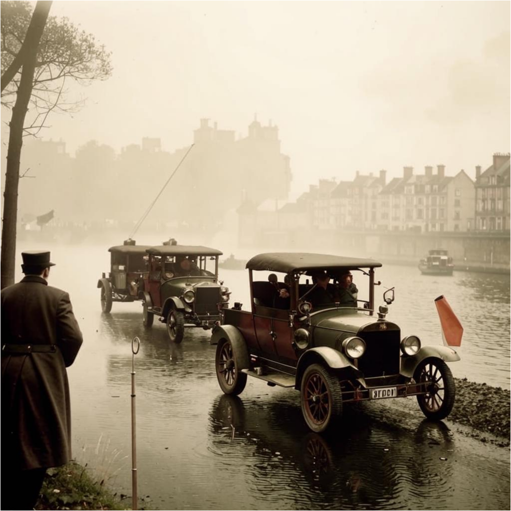 Такси на фронт. Как парижские таксисты остановили врага.