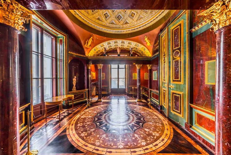 Агатовые комнаты, подобные Олимпу