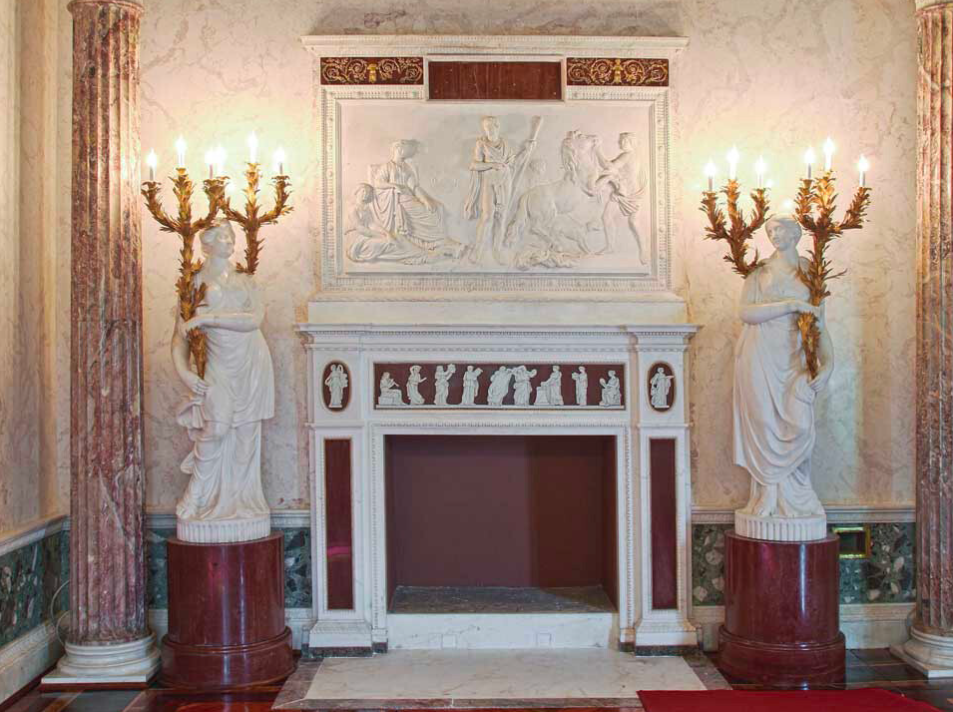 Агатовые комнаты, подобные Олимпу