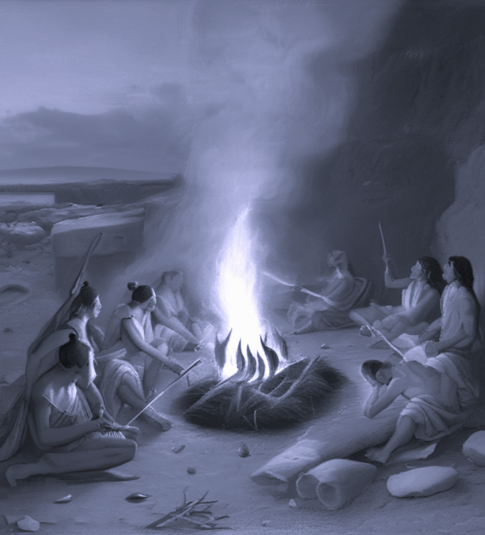 Открытие и изобретение огня человеком