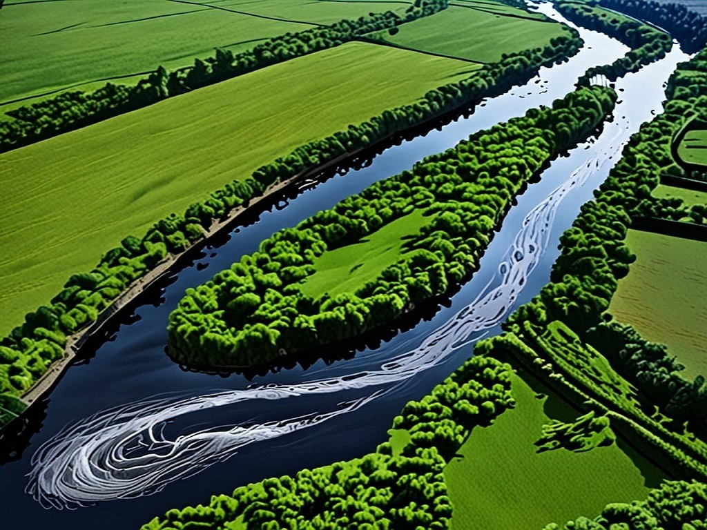 На Земле есть река, которая "течет" в противоположном направлении — река Анна-Клода в Бельгии.