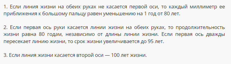 Представь, оказывается, что секрет долгой жизни кроется в каком-то особом знаке на руке! Невероятно, правда?