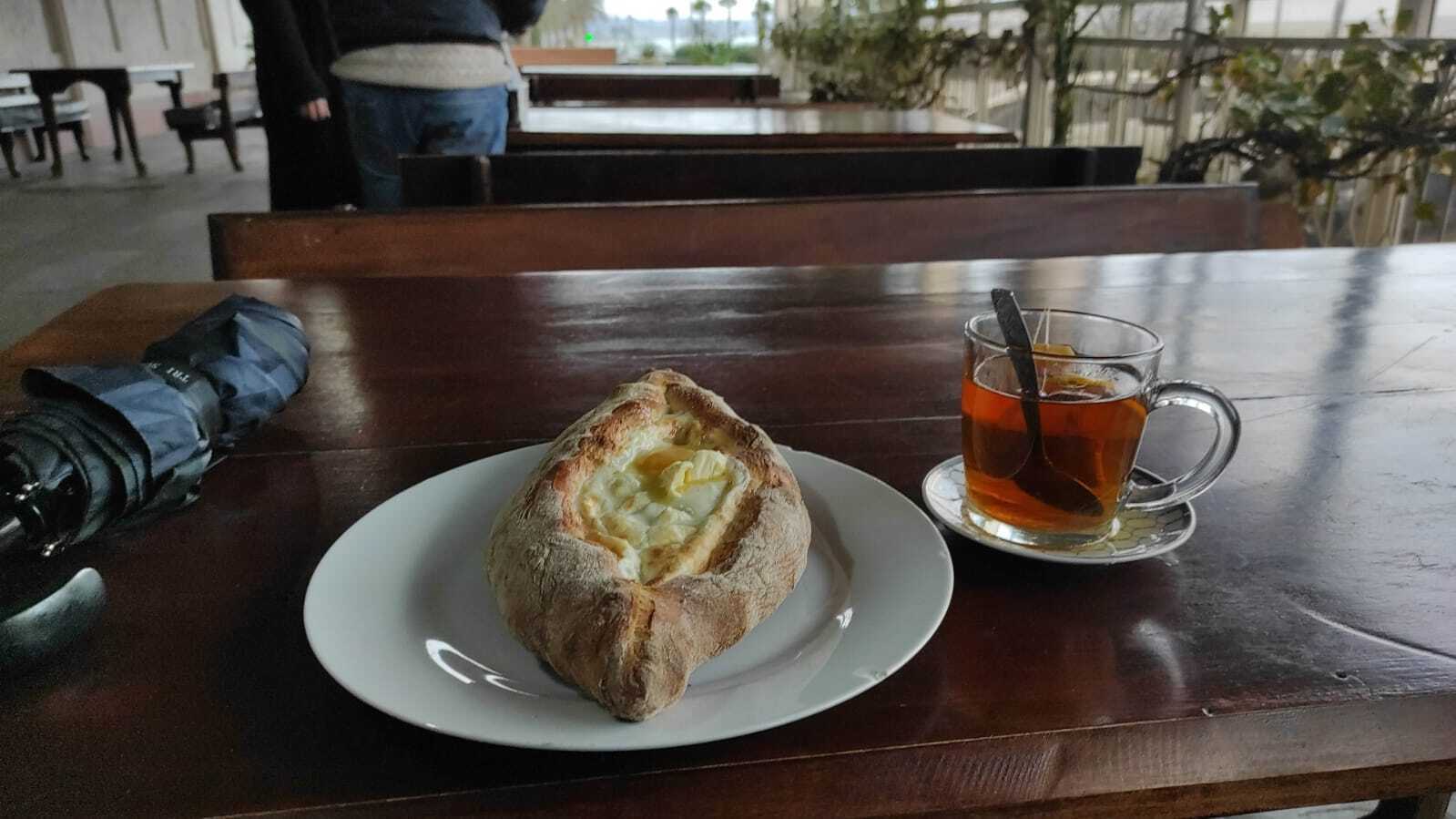 "Хачапурная" в Абхазии, Новый Афон, это классика!