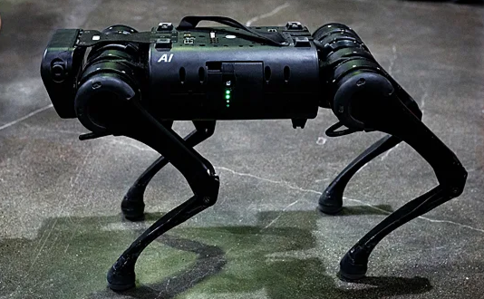 Уже роботы наркотики доставляют в Москве