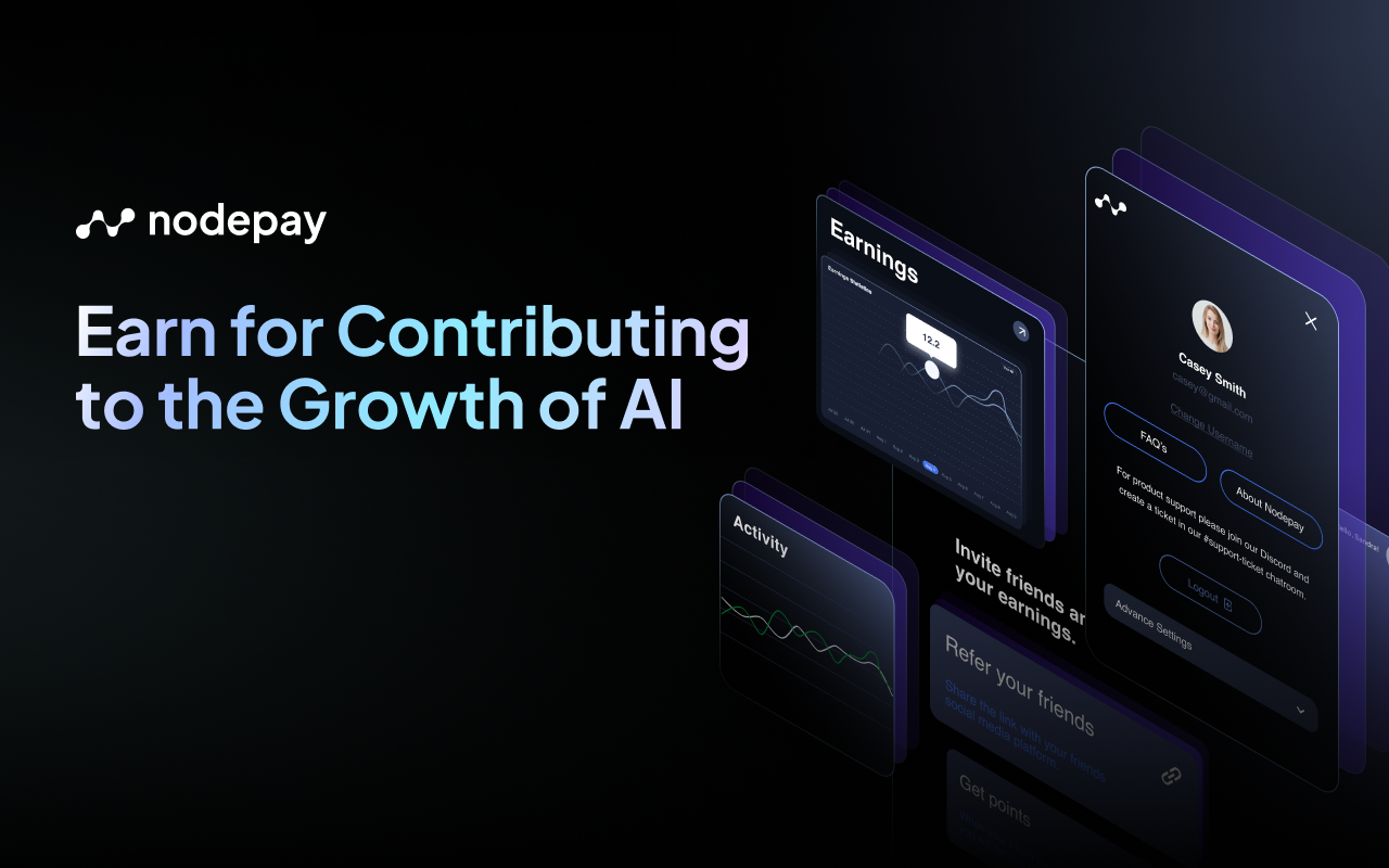 Проект Nodepay, дополнительный заработок без вложений.
