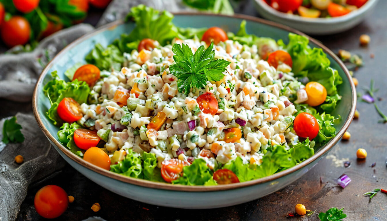 Тазик оливье: эволюция вкуса любимого новогоднего салата