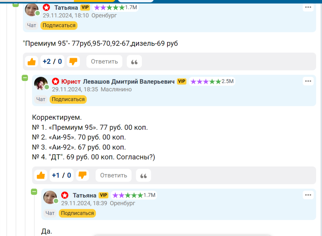 97 % респондентов 9111 считают, что весной 2025 года цены ГСМ будут выше, чем сейчас. Ставки сделаны, ставок больше нет!