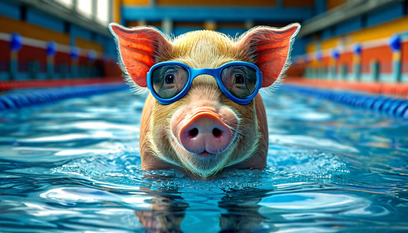 Свиньи в бассейне опасны для здоровья