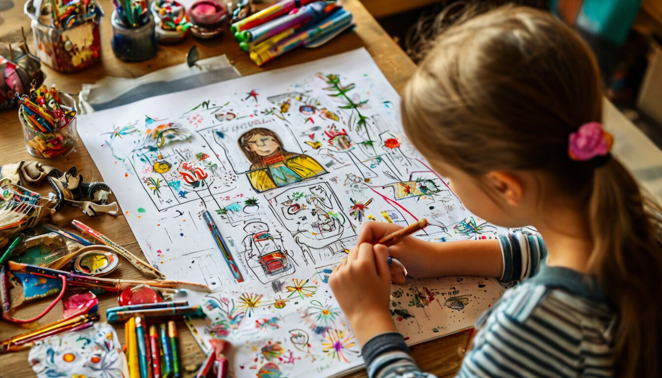 Неосознанное стремление к творчеству для самоисцеления