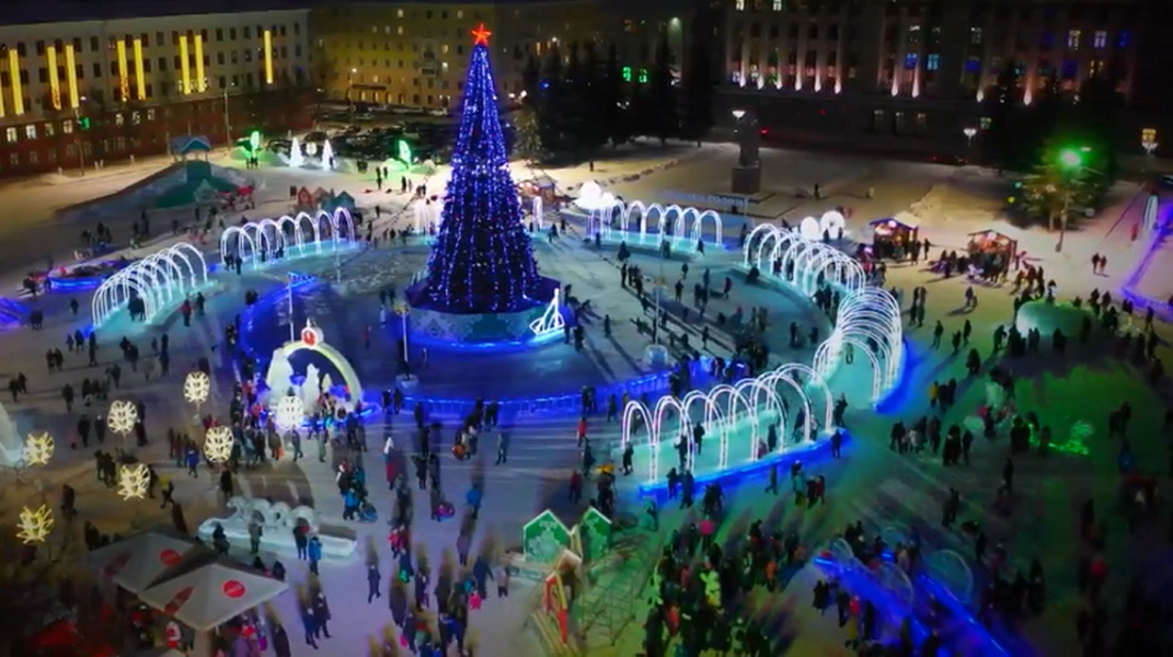 Киров — Новогодняя столица 2024/25. Путешествие в зимнюю сказку