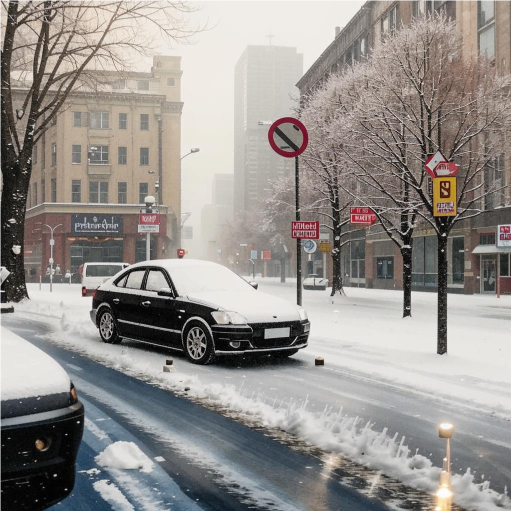 За прогрев двигателя зимой – штраф: правда или миф?