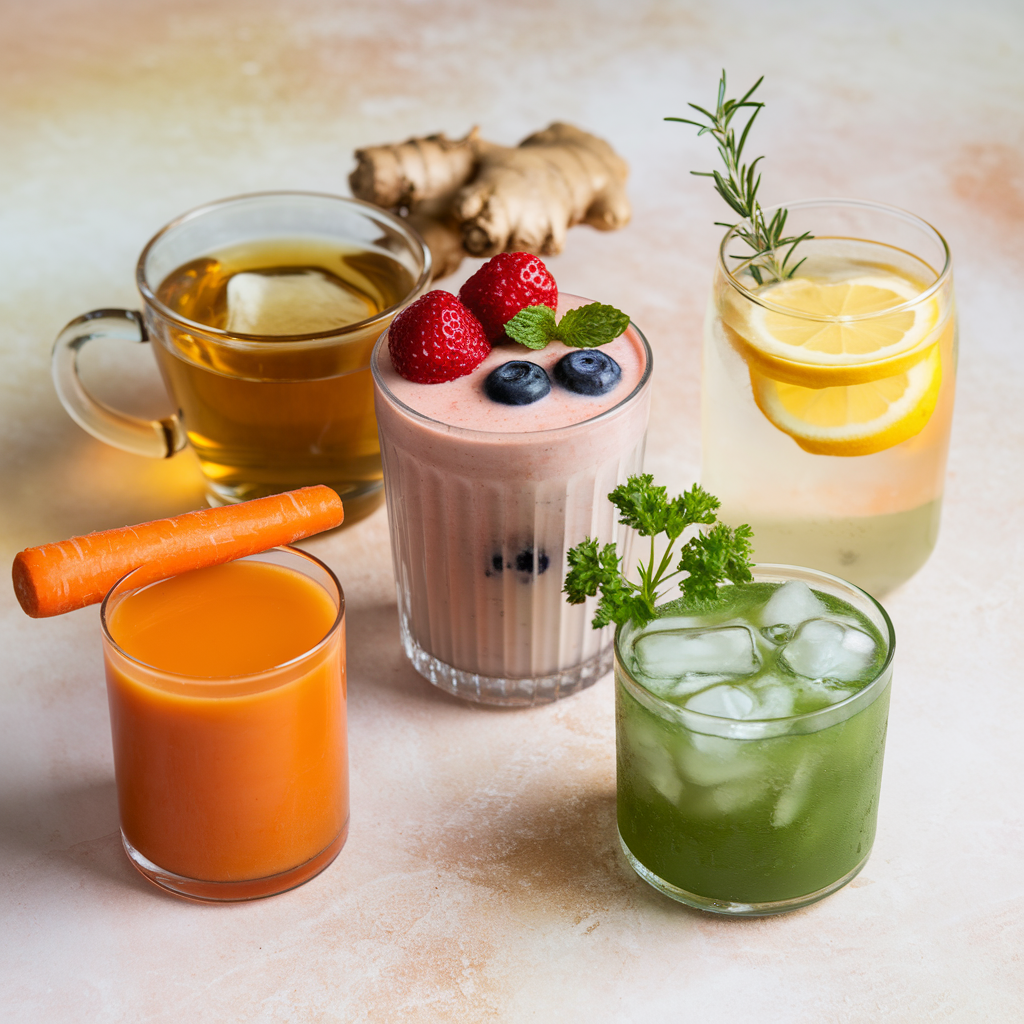 5 напитков для крепкого иммунитета: поддержите свое здоровье!