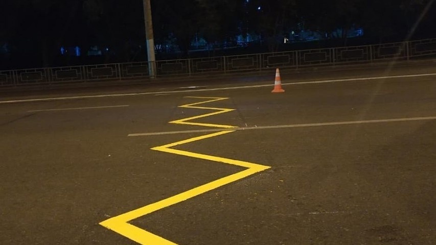 "Корона" поперёк дороги. Рассказываю, что это за разметка