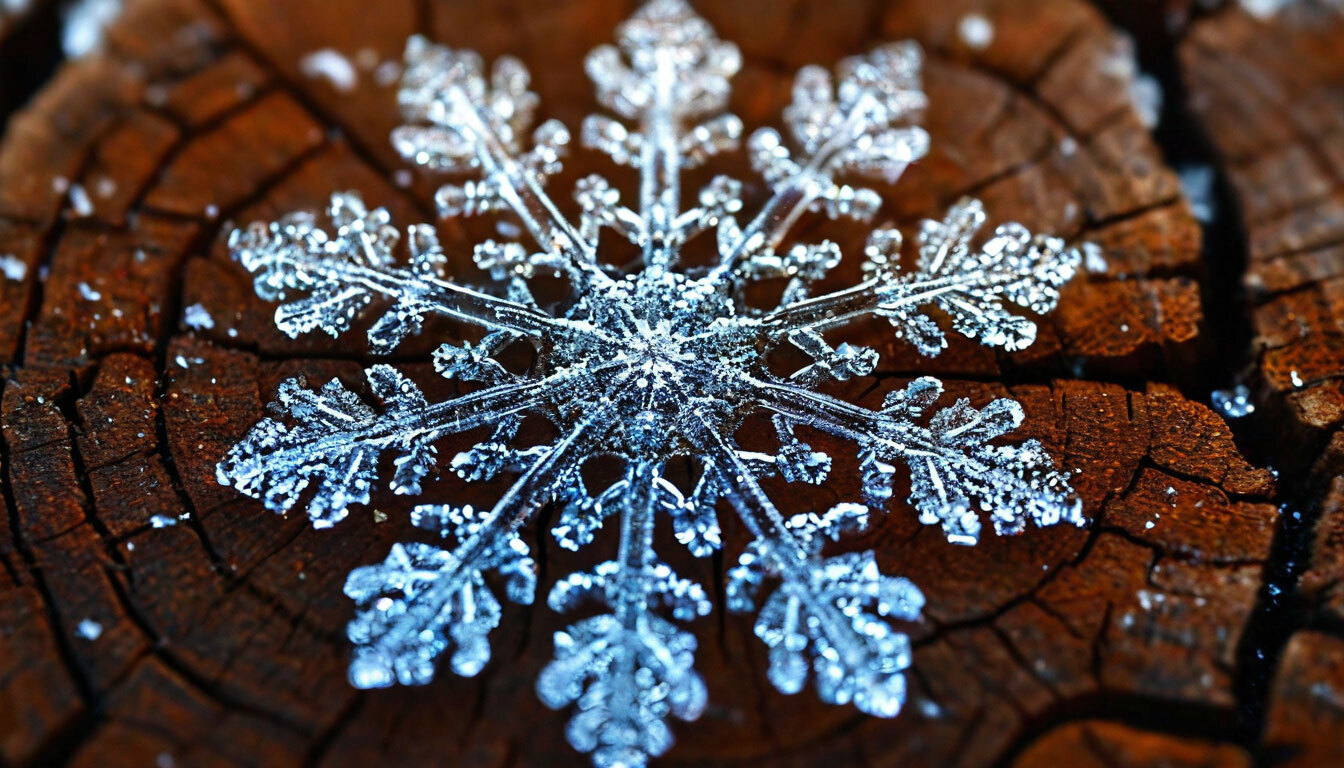 Чудеса зимней сказки: как рождаются снежинки