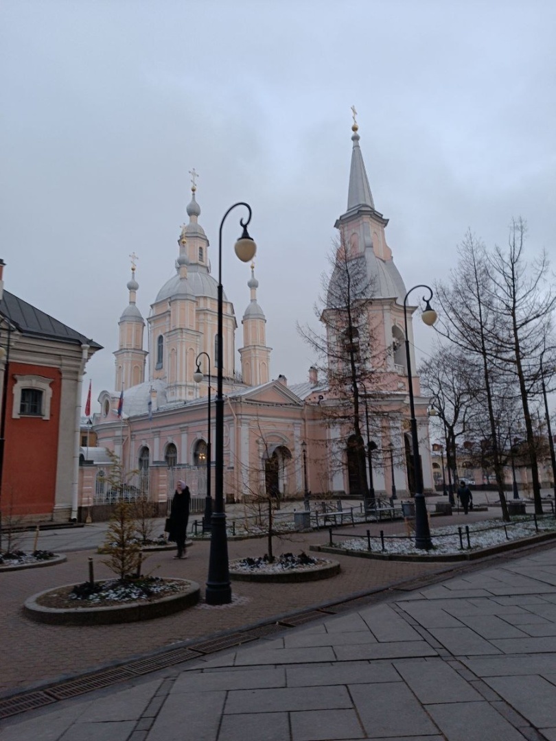Моя поездка в Санкт-Петербург в декабре