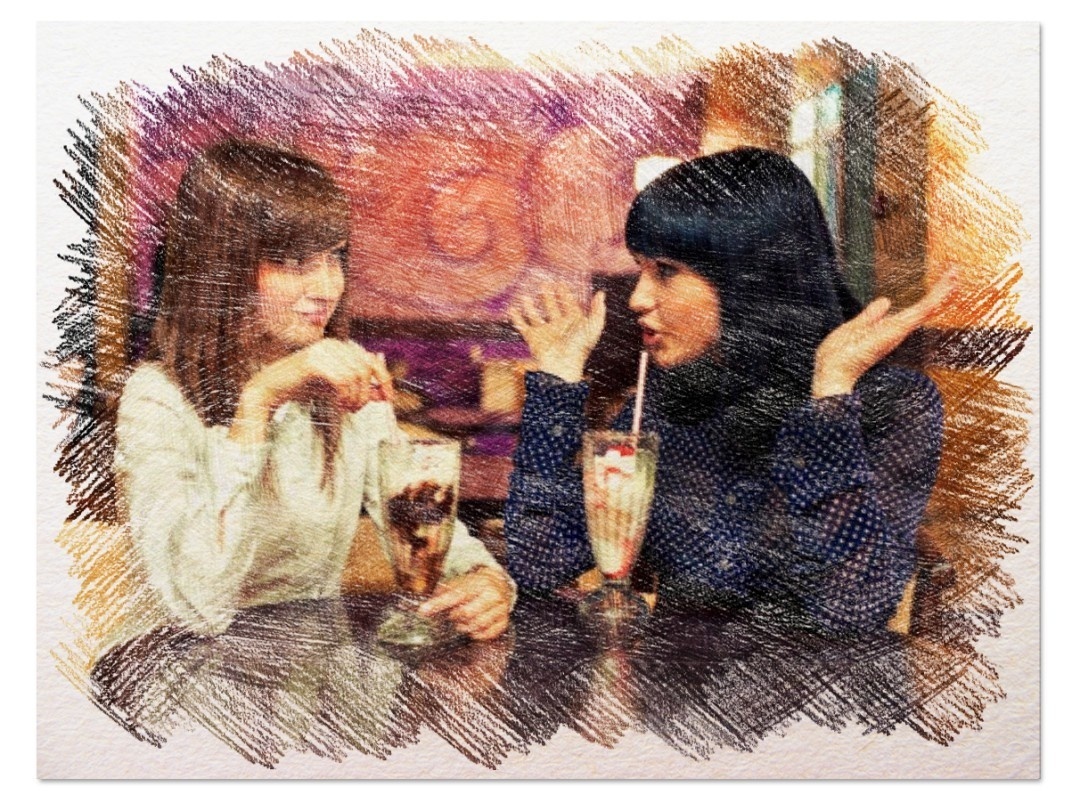 —Ты же врешь ? — воскликнула Мария, округлив глаза. — Ты ведь знаешь, что он пригласил меня на встречу первую!