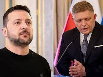 Зеленский, премьер-министр Словакии Фицо, обострение газового транзитного спора