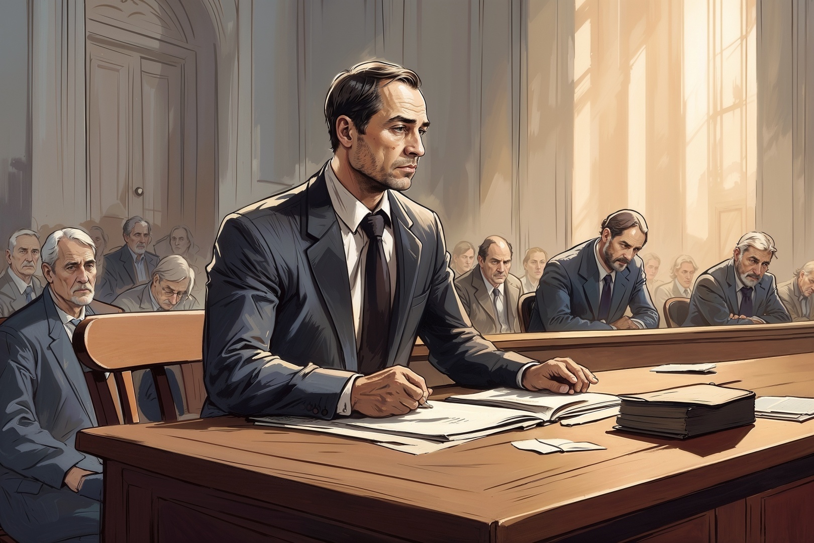 Как справиться со стрессом во время судебного разбирательства