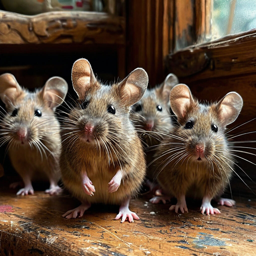 Борьба с мышами и насекомыми в доме