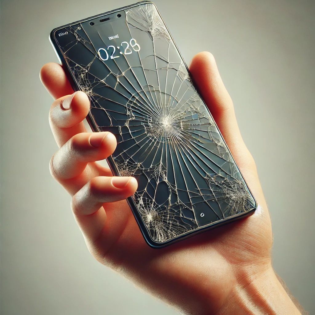 Трещина на экране смартфона: стоит ли бить тревогу?