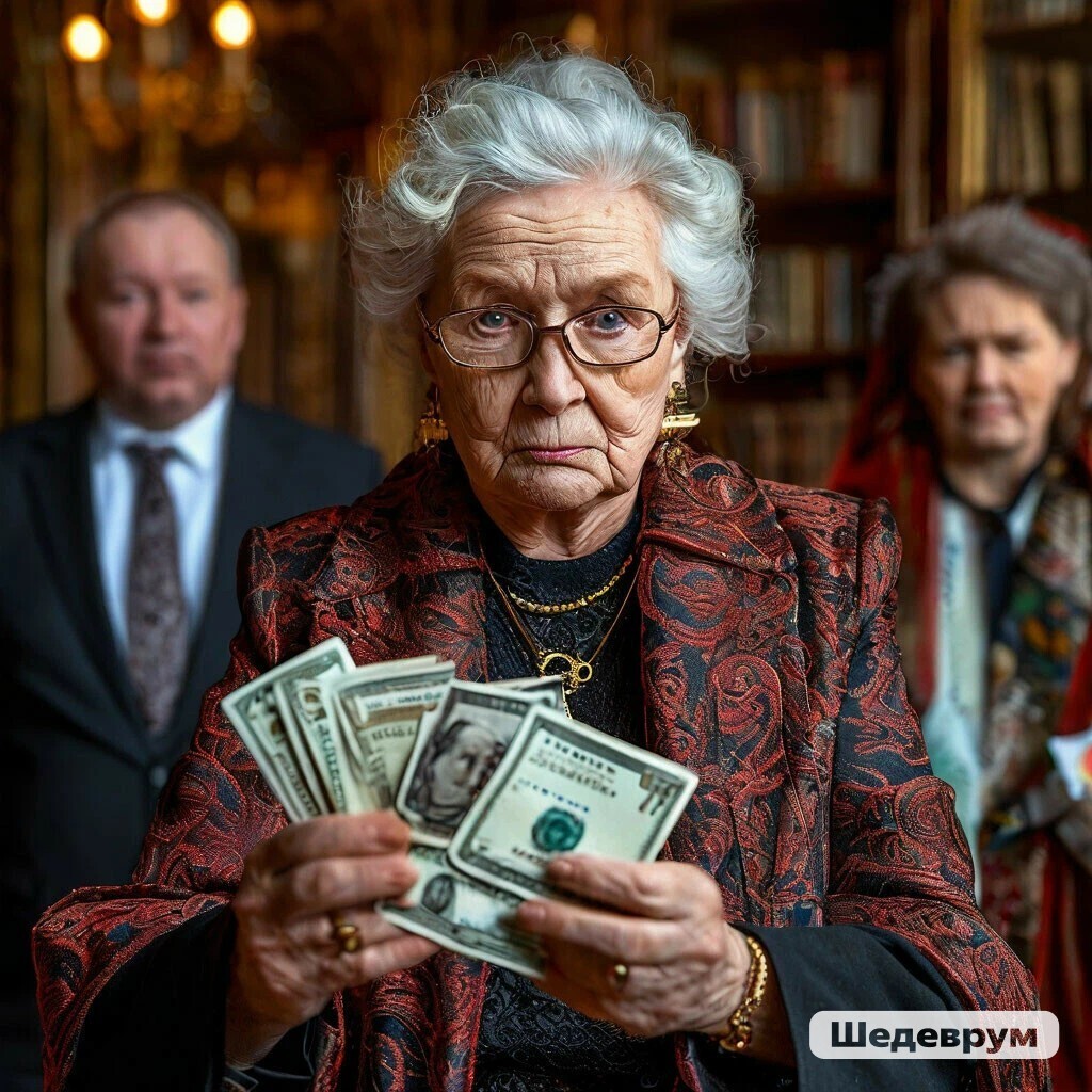 Мошенники и бабуля