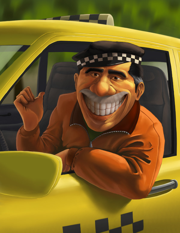 Наивная дура и таксист. Как расплатиться? Можно сразу за кредитом!