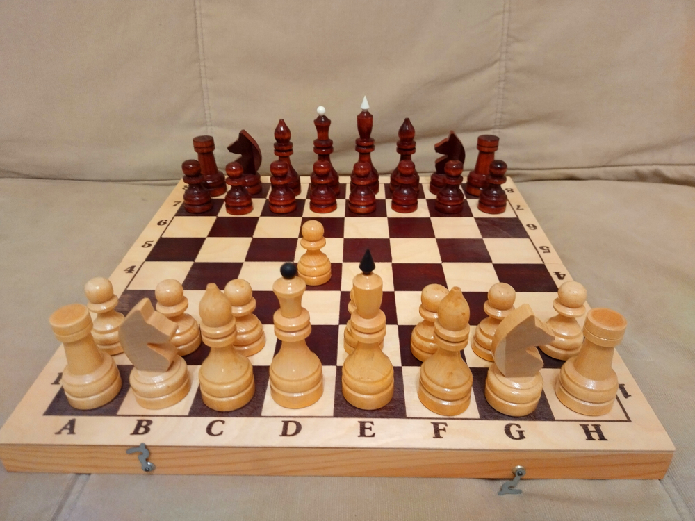 С какого хода вы начинаете шахматную партию за белых?