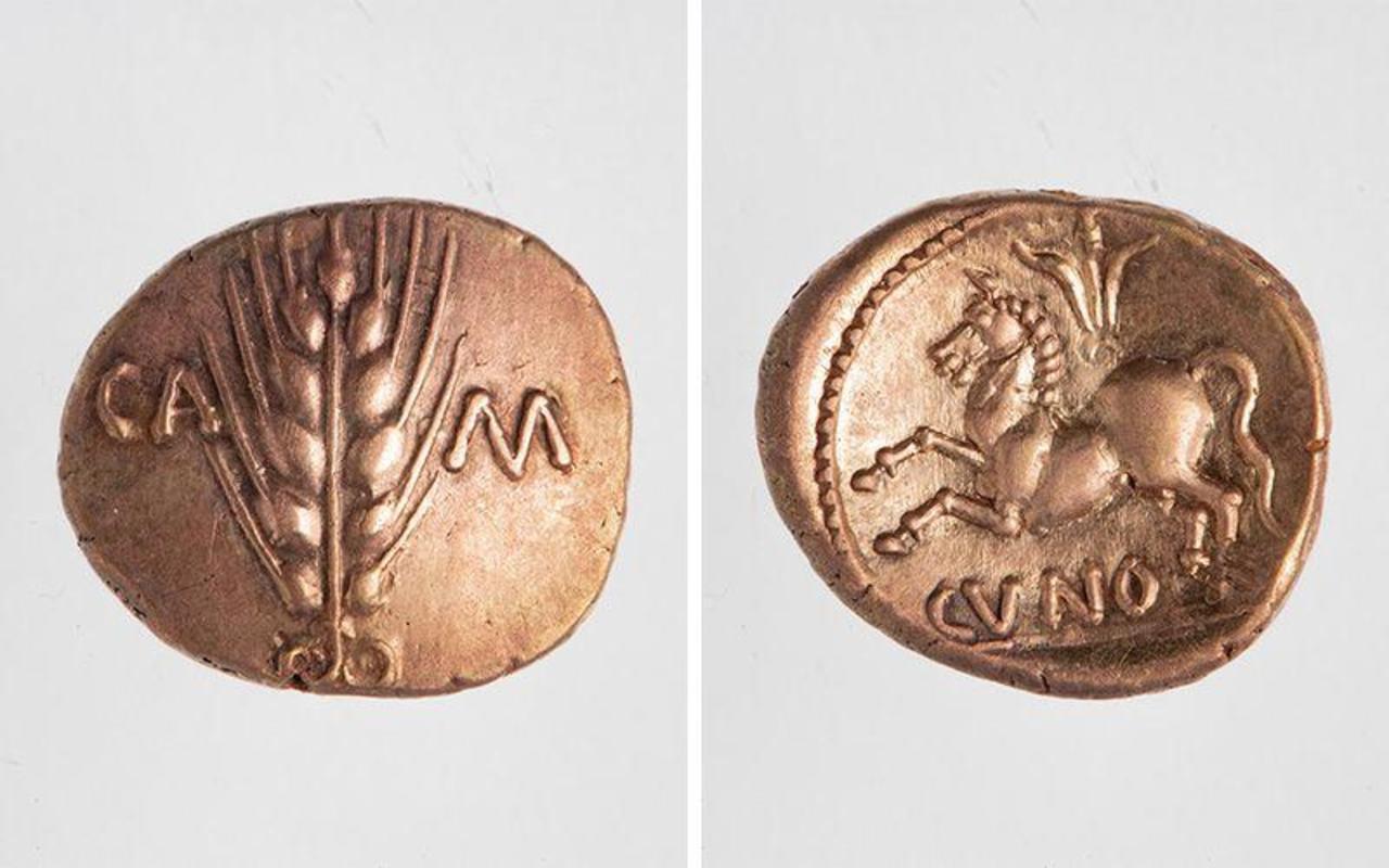 Сотни золотых и серебряных монет, захороненных 2000 лет назад, обнаружены металлоискателями в Нидерландах
