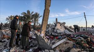 В секторе Газа бушуют ливни и Трамп… Жители никуда не ходят уезжать.