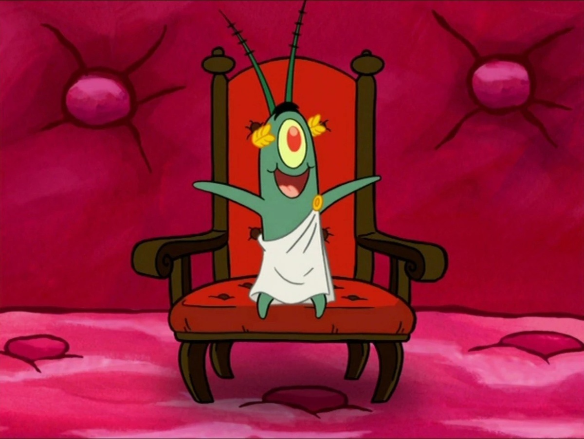 Планктон, который заставляет смеяться: 8 лучших мемов с Губки Бобом