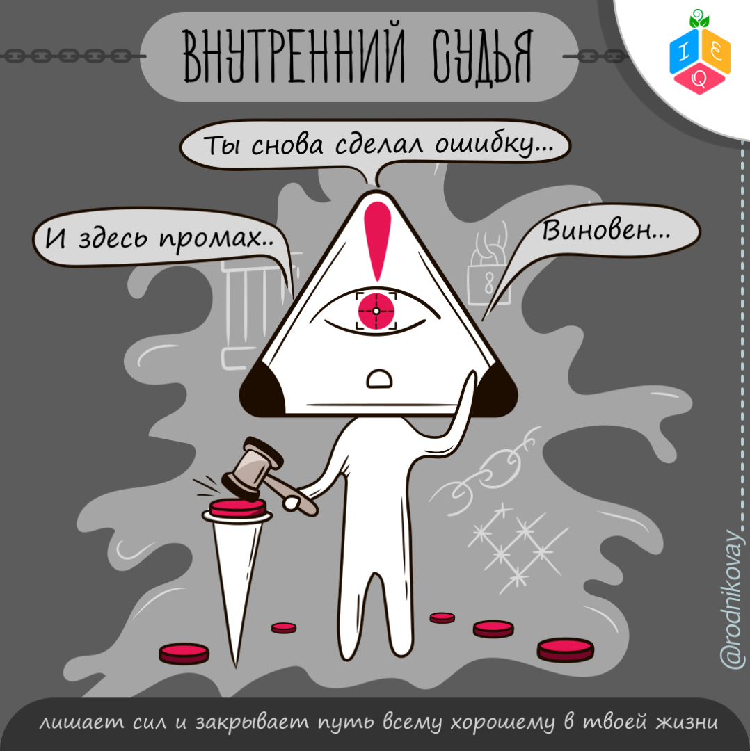 Мысли- вирусы. Глава 3: Внутренний судья