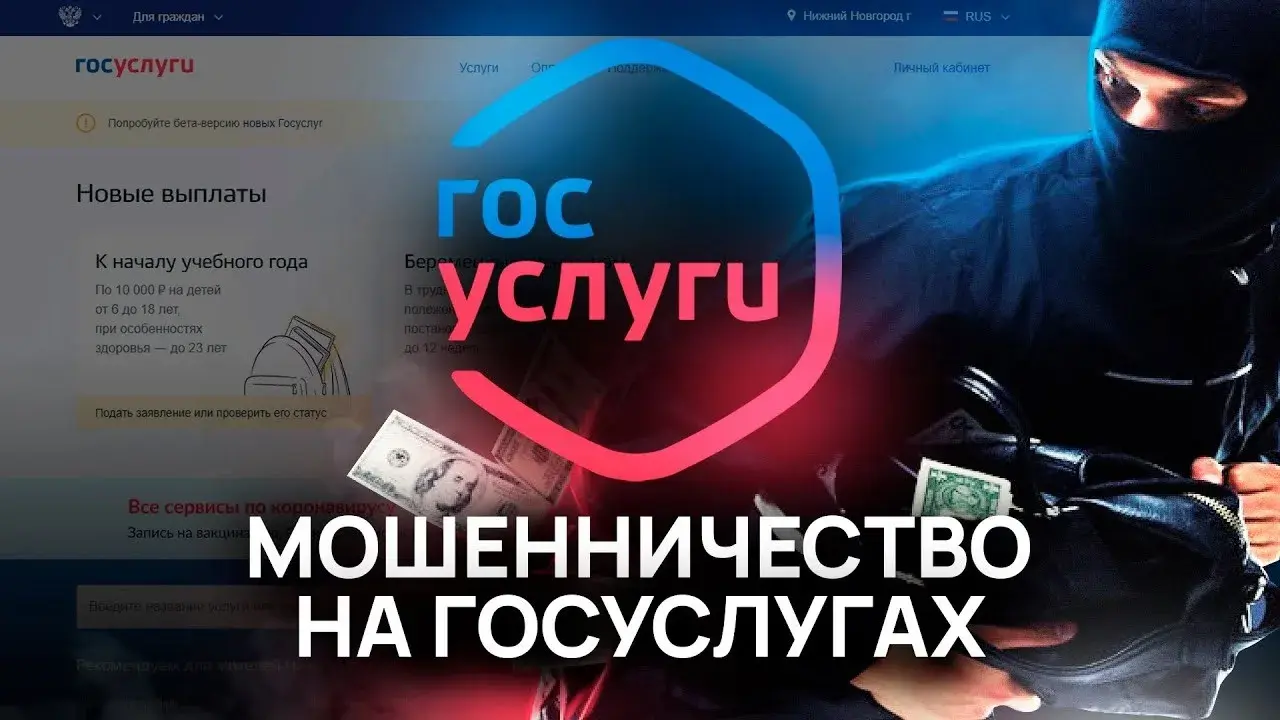 В МВД объяснили, как мошенники крадут аккаунты на «Госуслугах»