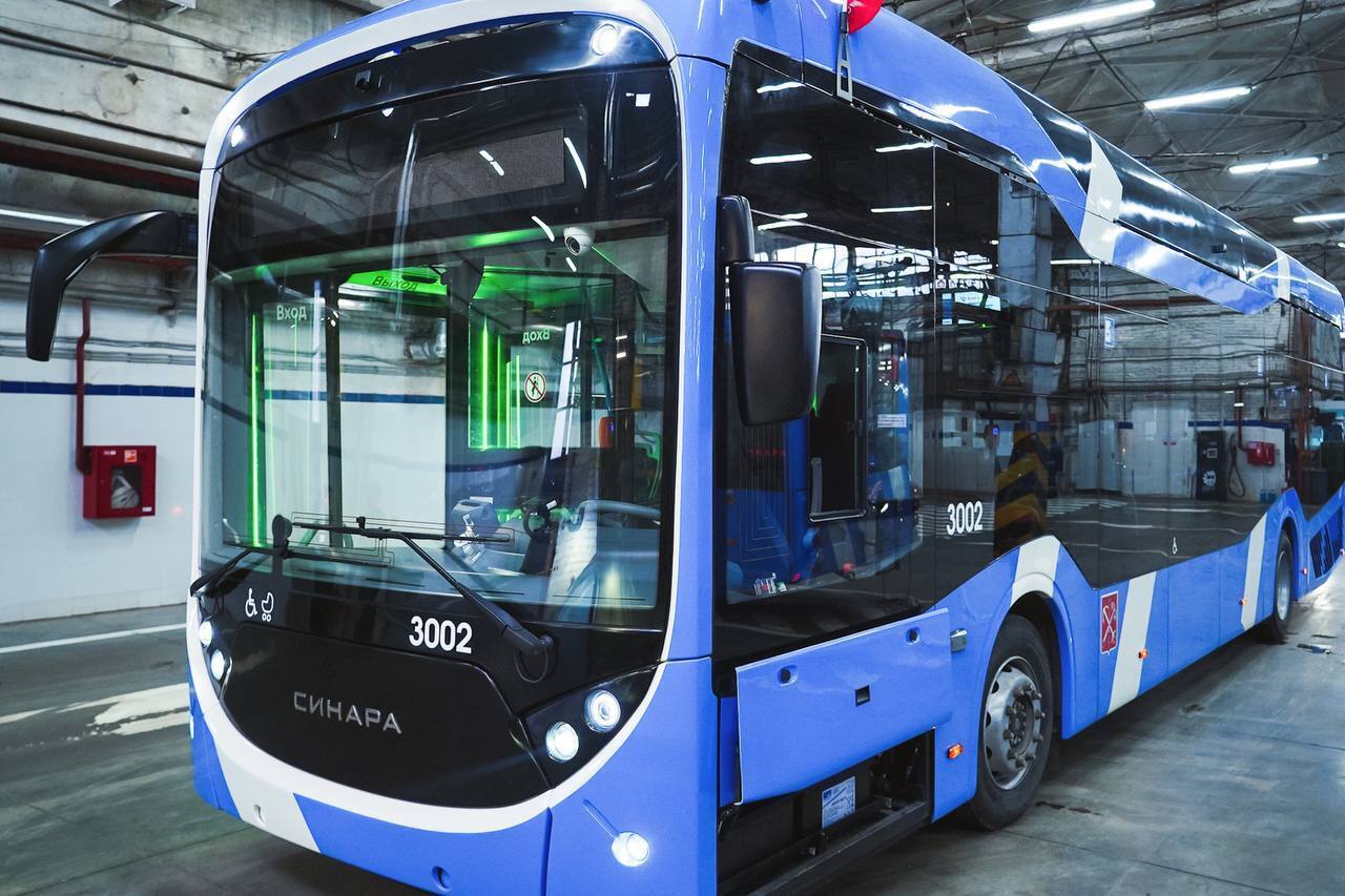 В Санкт-Петербурге развивается и обновляется городской транспорт.